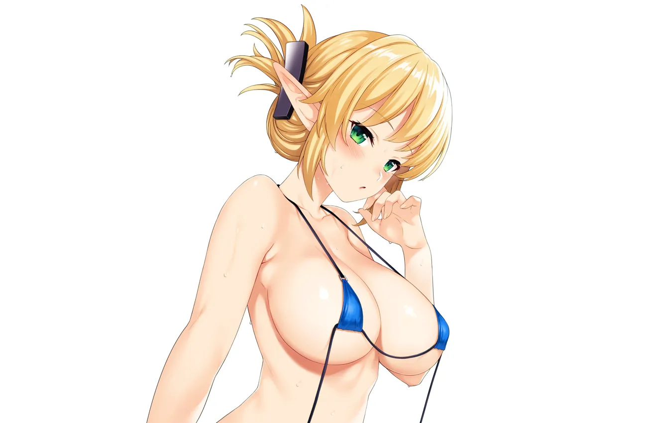 Фото обои девушка, модель, эльф