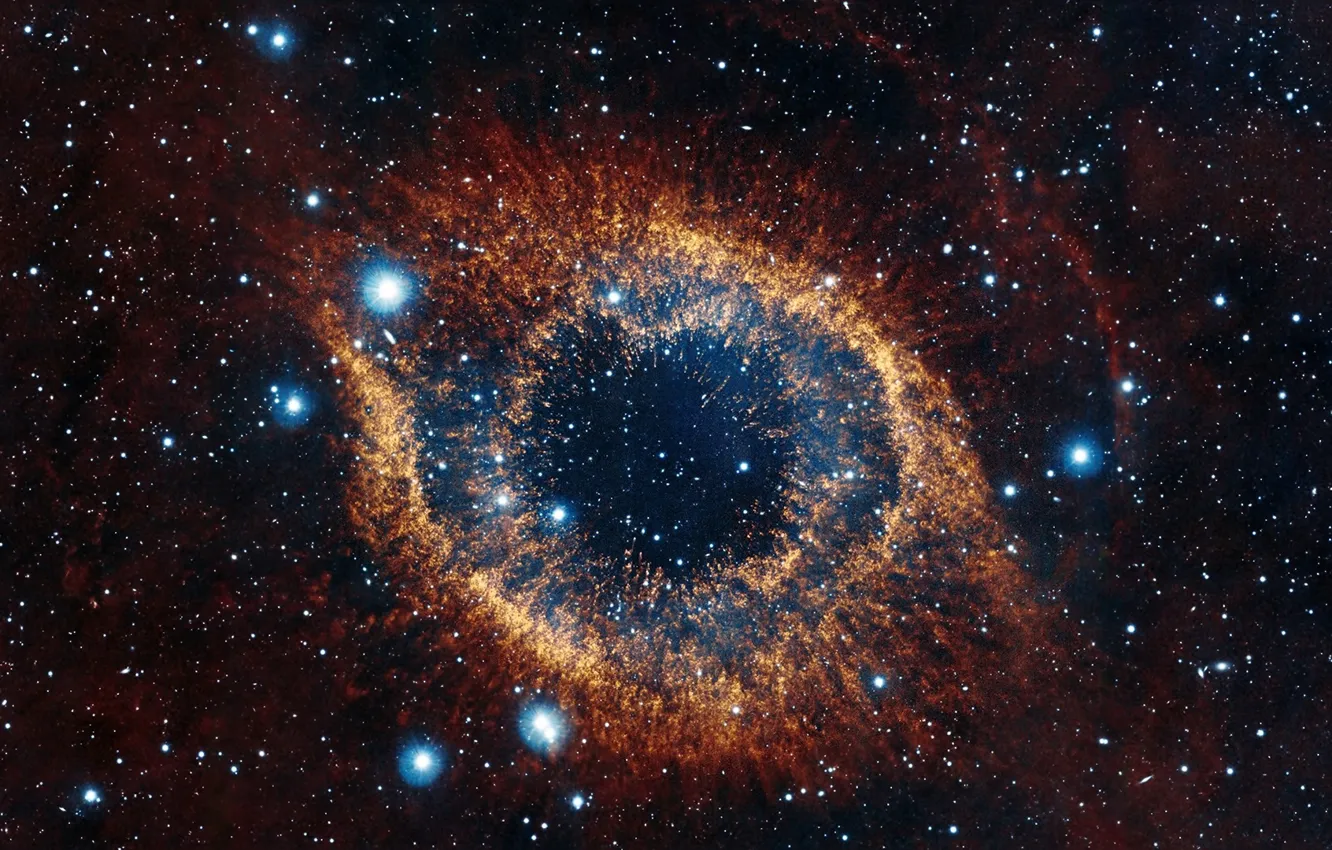 Фото обои nebula, cosmos, helix
