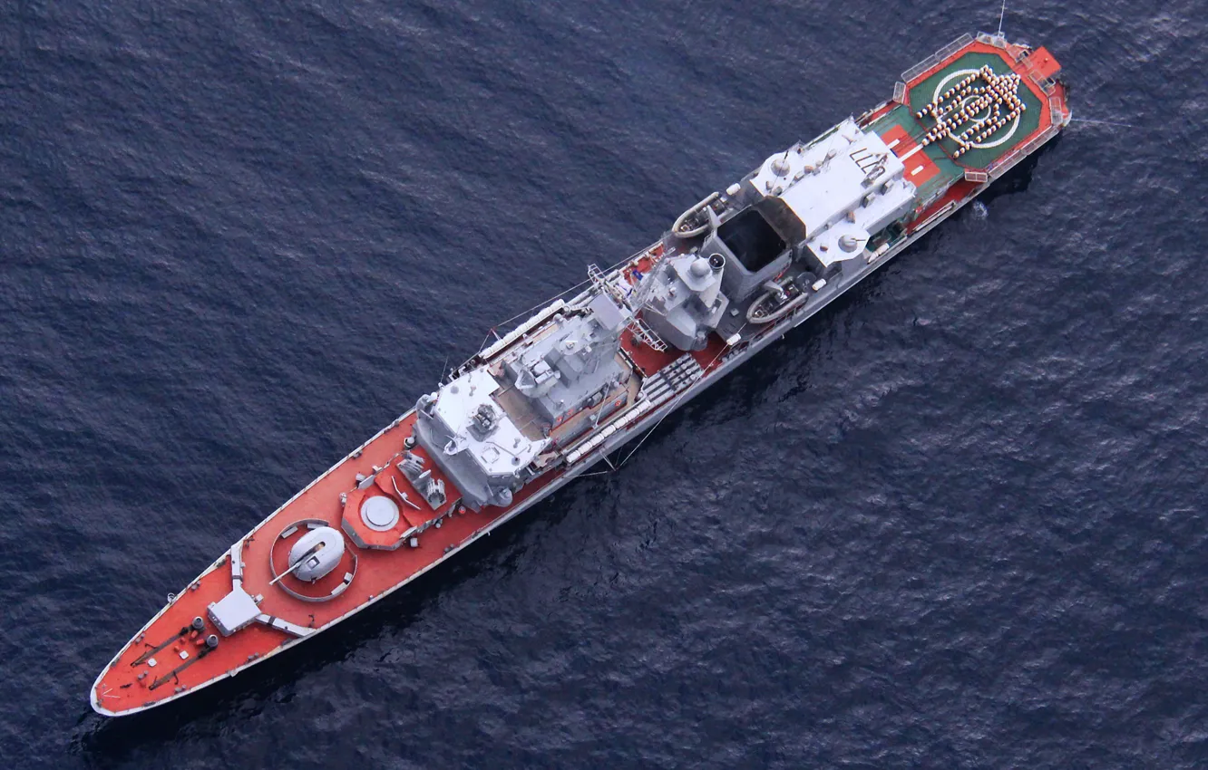 Фото обои корабль, Украина, фрегат, ВМС, сторожевой, "Гетьман Сагайдачный"