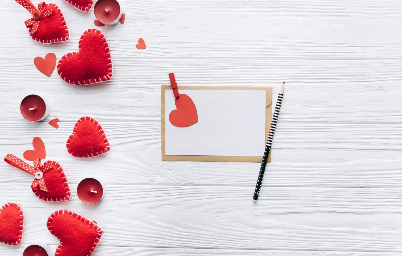 Фото обои любовь, подарок, сердце, сердечки, red, love, heart, wood