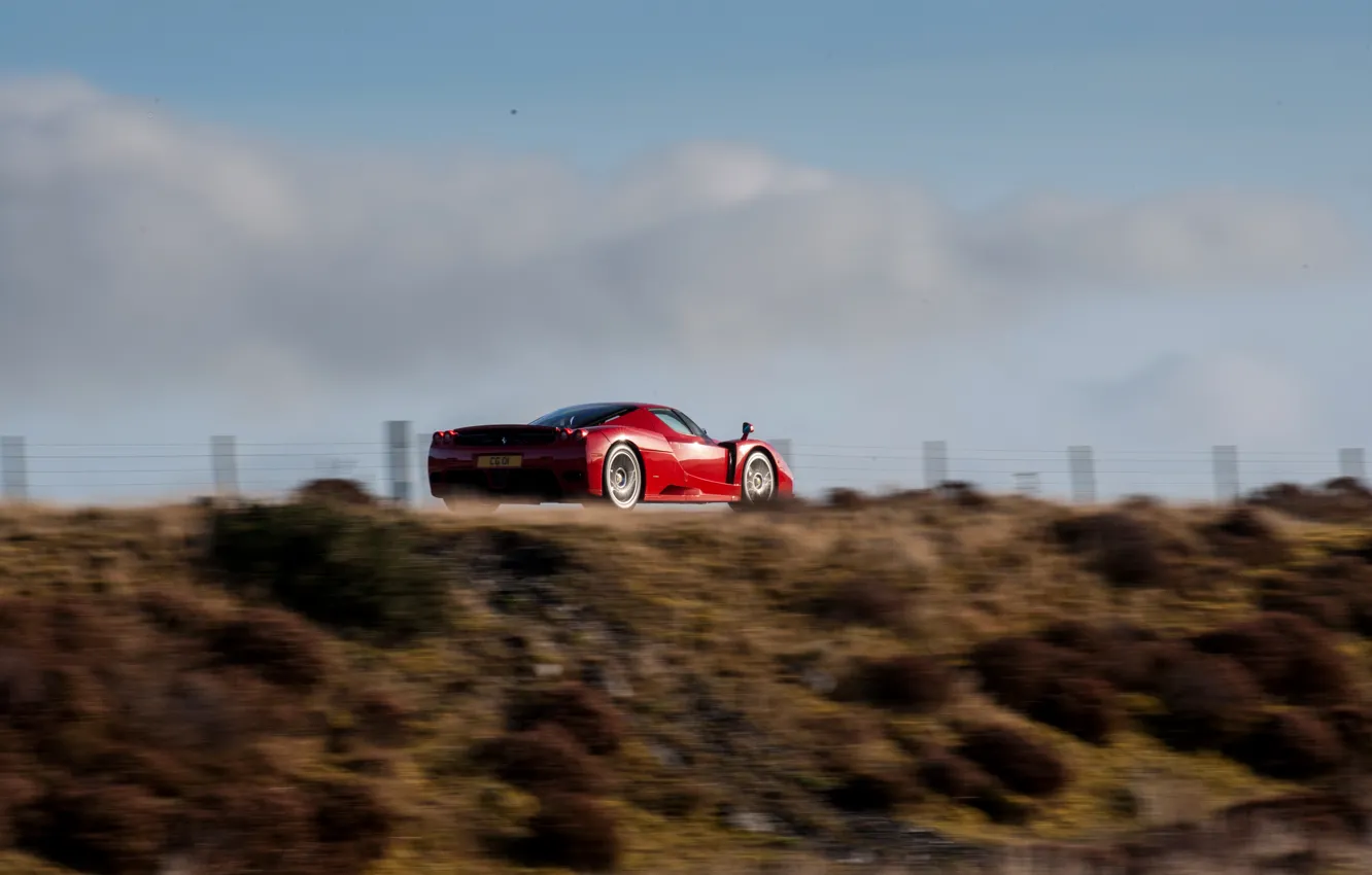 Фото обои Ferrari, supercar, Ferrari Enzo, Enzo, fast