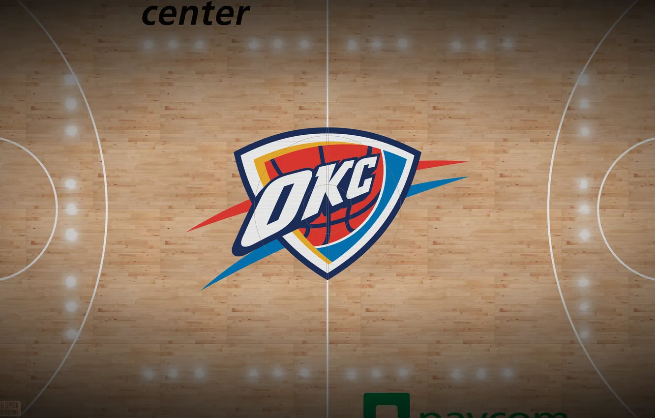 Фото обои Logo, NBA, Basketball, Thunder, Oklahoma, Oklahoma City Thunder