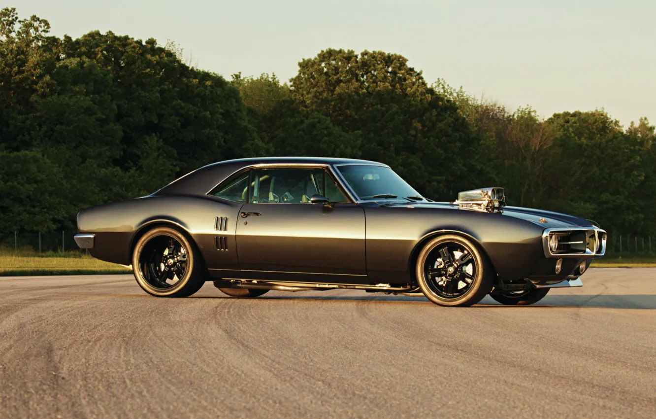 Фото обои Classic, Pontiac, 1967, Firebird