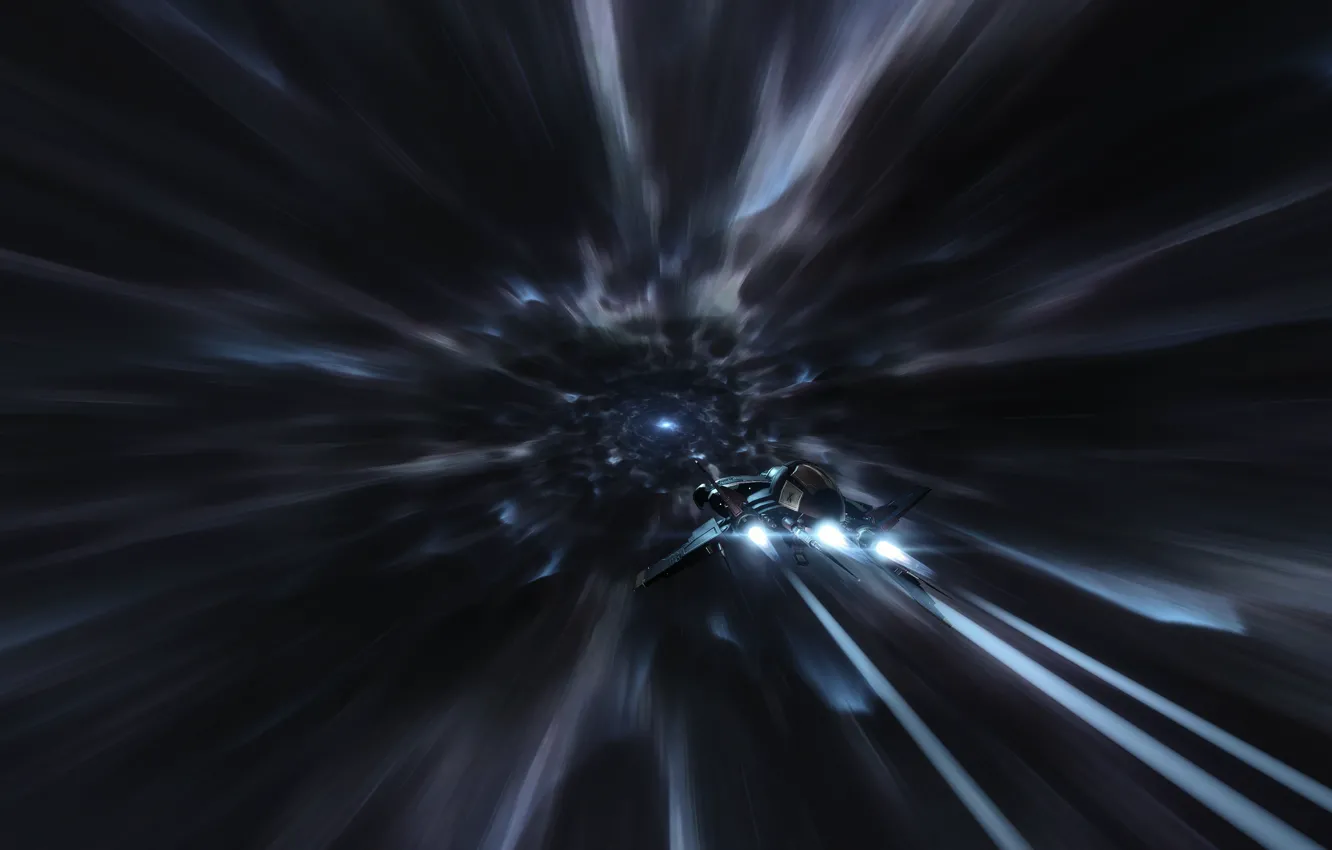 Фото обои space, game, eve online, ship, hyper, screen shot, Amarr Shuttle