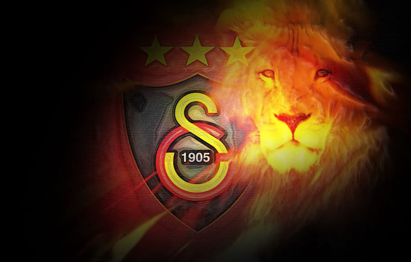 Фото обои wallpaper, sport, logo, football, Galatasaray