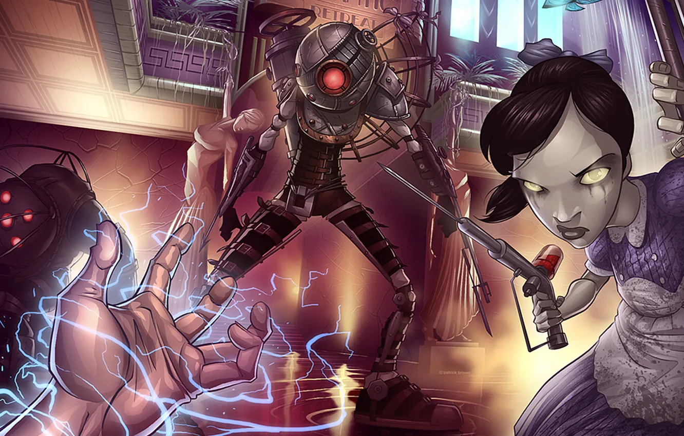 Фото обои Bioshock, Биошок, Bioshock2