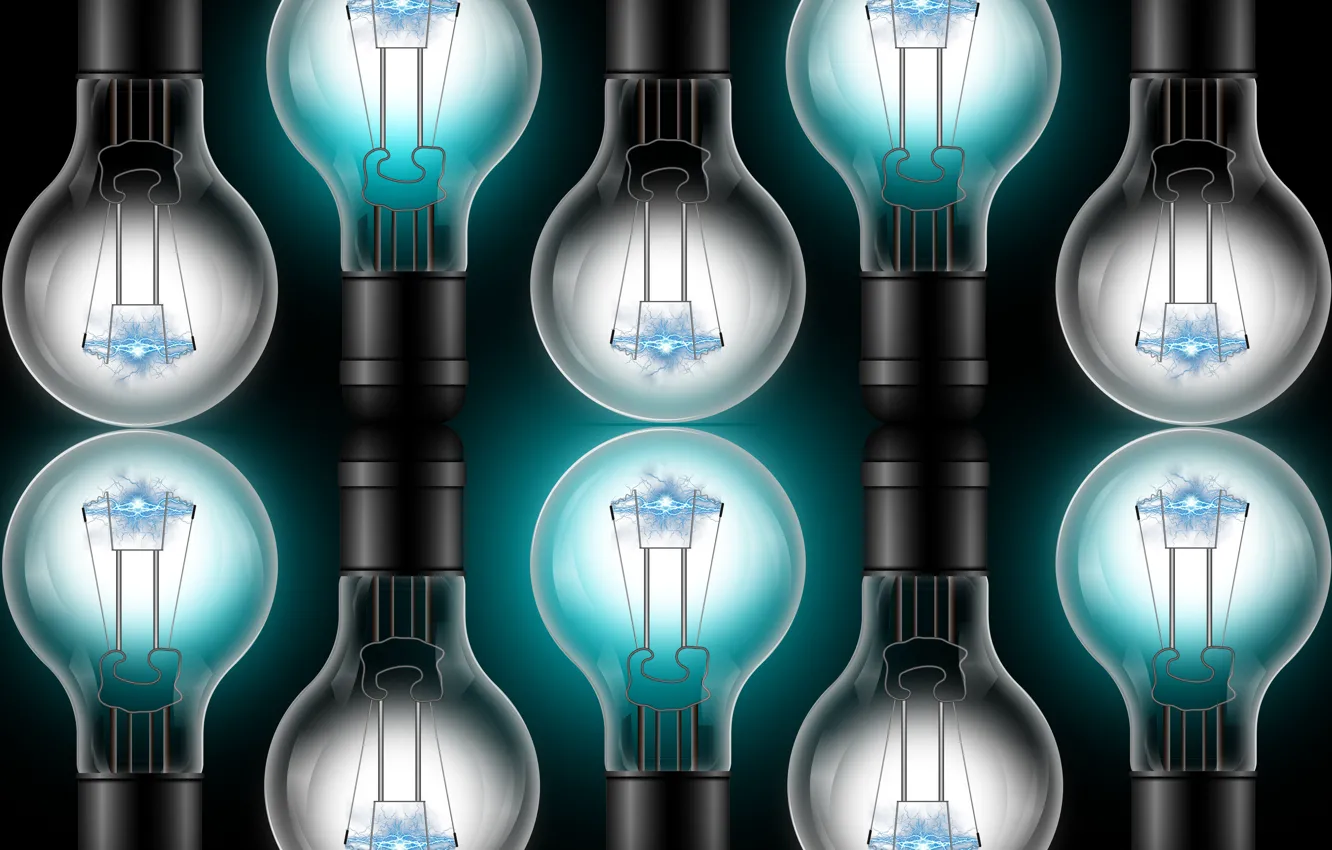 Фото обои light, texture, art, bulb, light and dark, patron