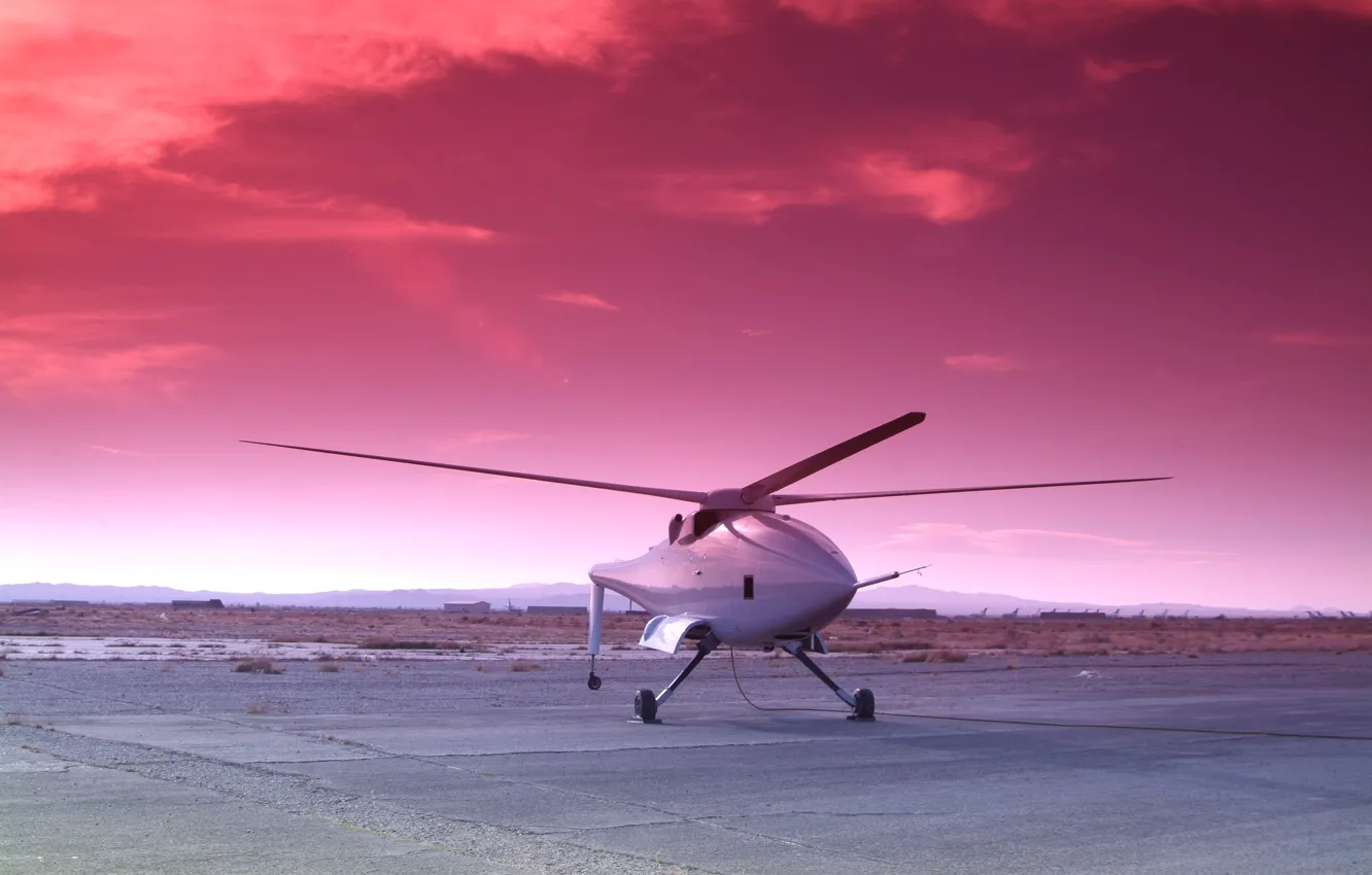 Фото обои Boeing, helicopter, Hummingbird, technology, UAV, drone, high technology, high tec
