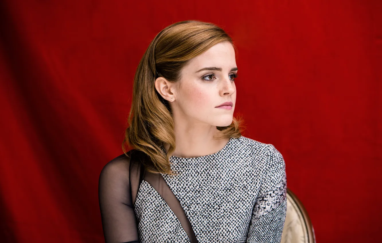 Фото обои портрет, актриса, Эмма Уотсон, Emma Watson