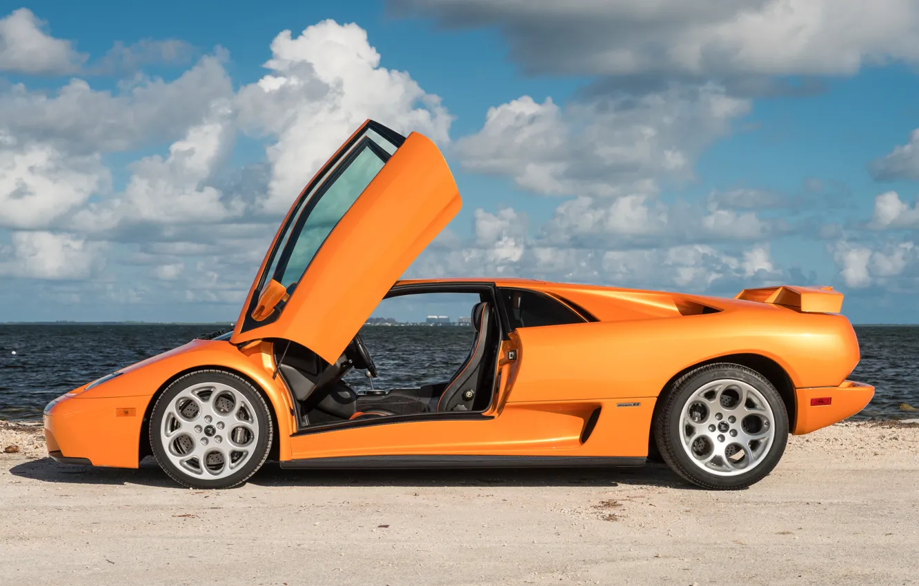 Фото обои scissor doors, Lamborghini, Lamborghini Diablo VT 6.0, Diablo