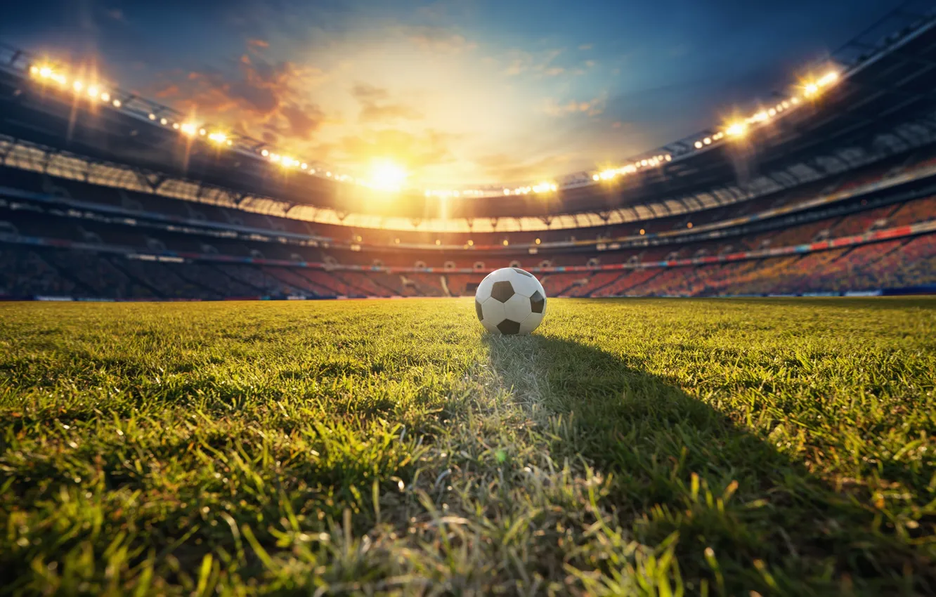Фото обои world, sport, field, background, stadium, cup, soccer, ball