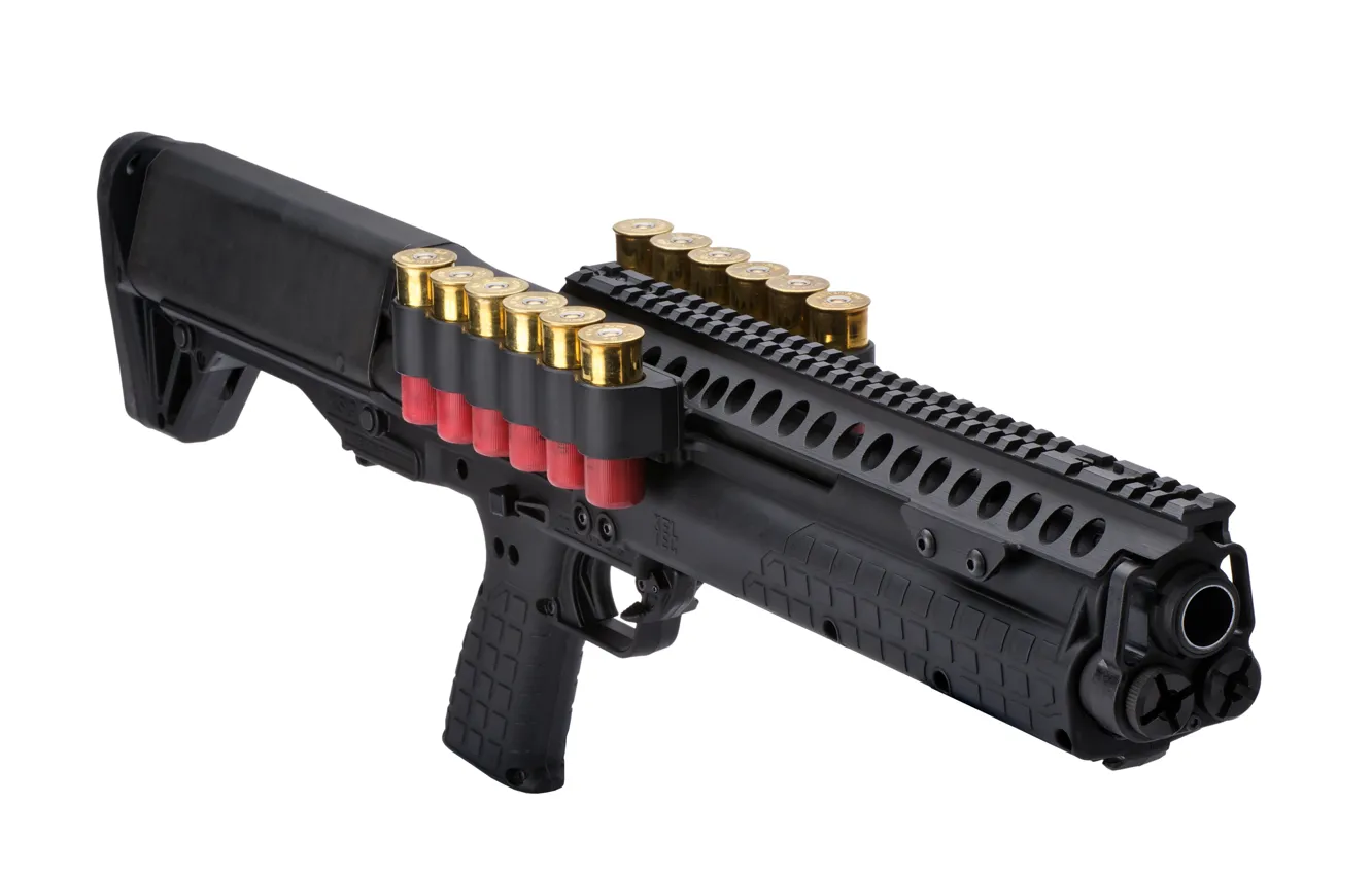 Фото обои gun, weapon, shotgun, ammunition, Kel-Tec KSG, Kel-Tec, 12 gauge, KSG