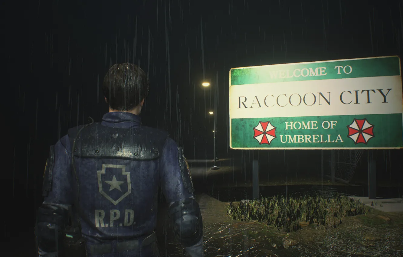 Фото обои horror, resident evil, games, video game, resident evil 2