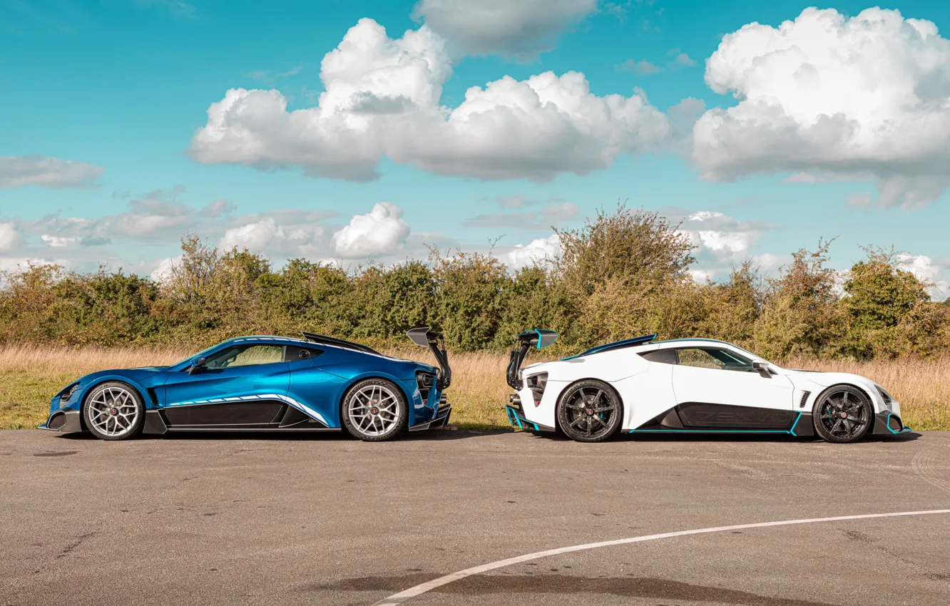 Фото обои Zenvo, side view, Zenvo TSR-S