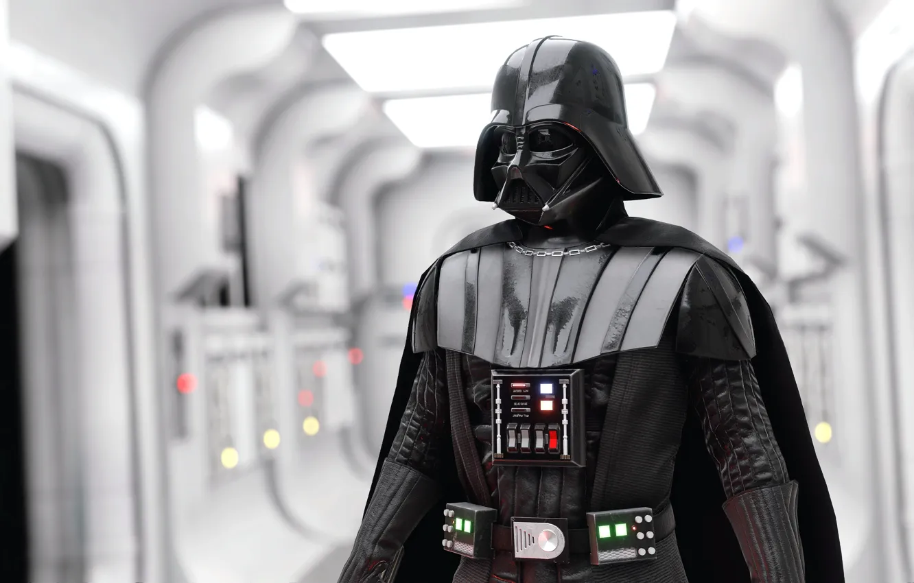 Фото обои фон, Star Wars, костюм, шлем, Darth Vader, Star Wars Battlefront II
