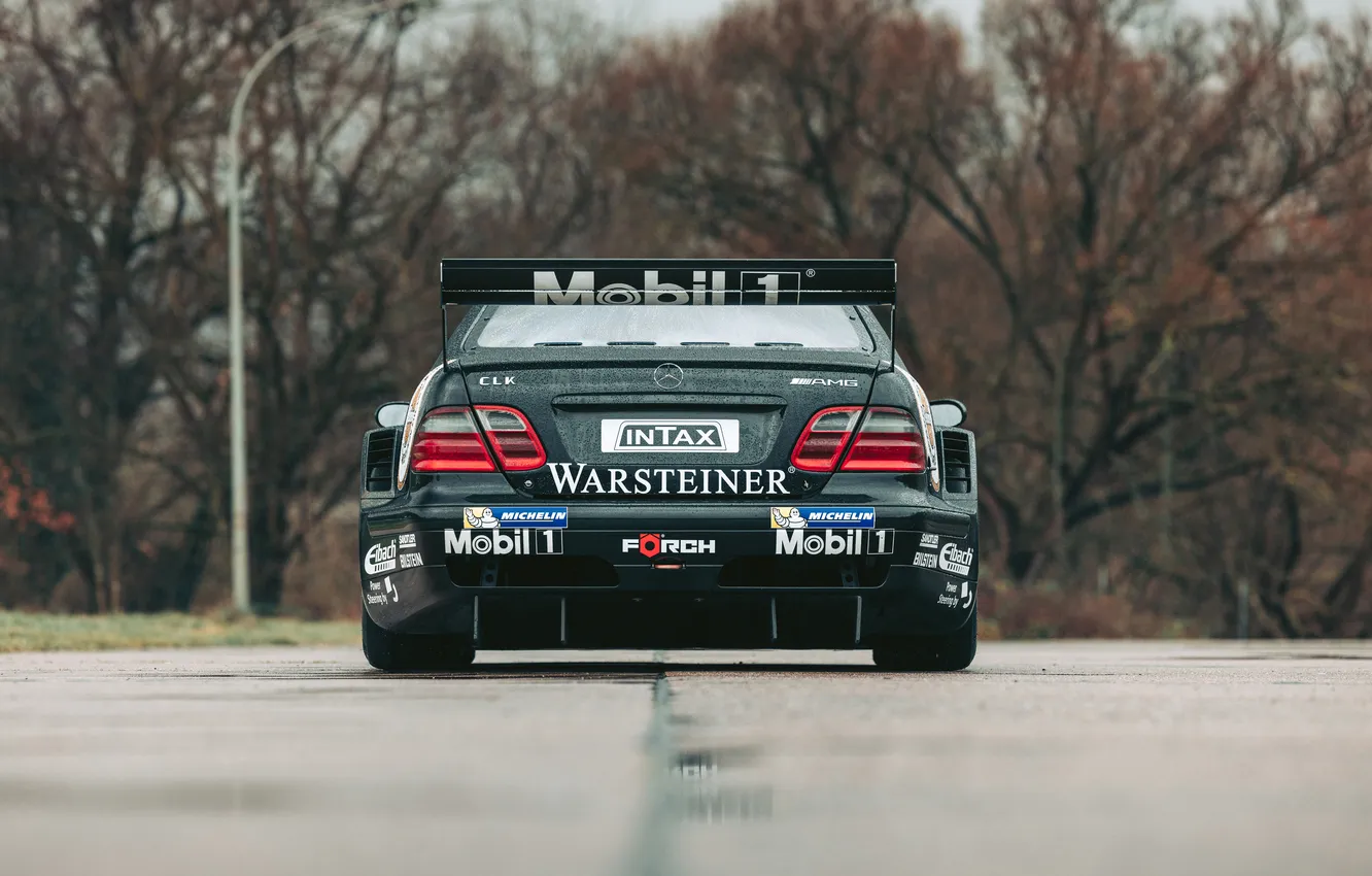 Фото обои Mercedes-Benz, Mercedes, 2000, CLK-Class, Mercedes-Benz CLK DTM, C208