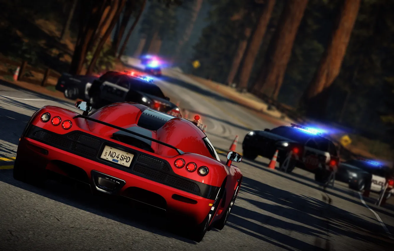 Фото обои need for speed, hot pursuit, koenigsegg