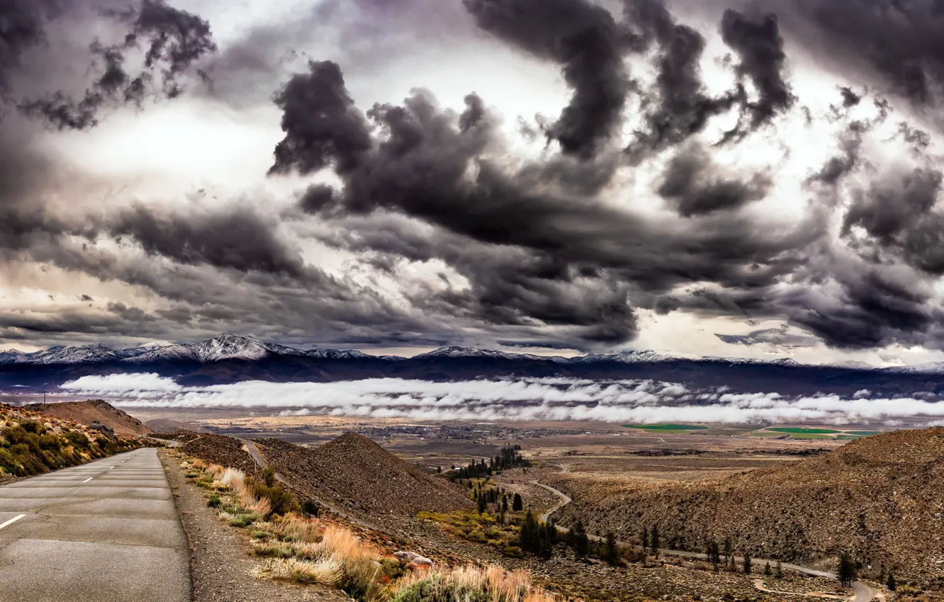 Фото обои United States, California, Owens Valley, Big Pine Reservation, Glacier Lodge