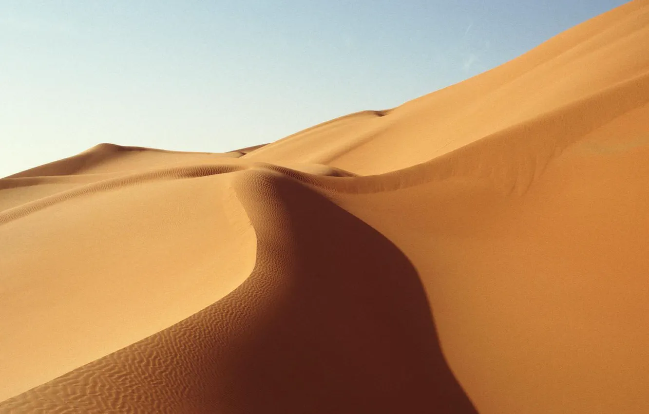 Фото обои пустыня, Песок, бархан