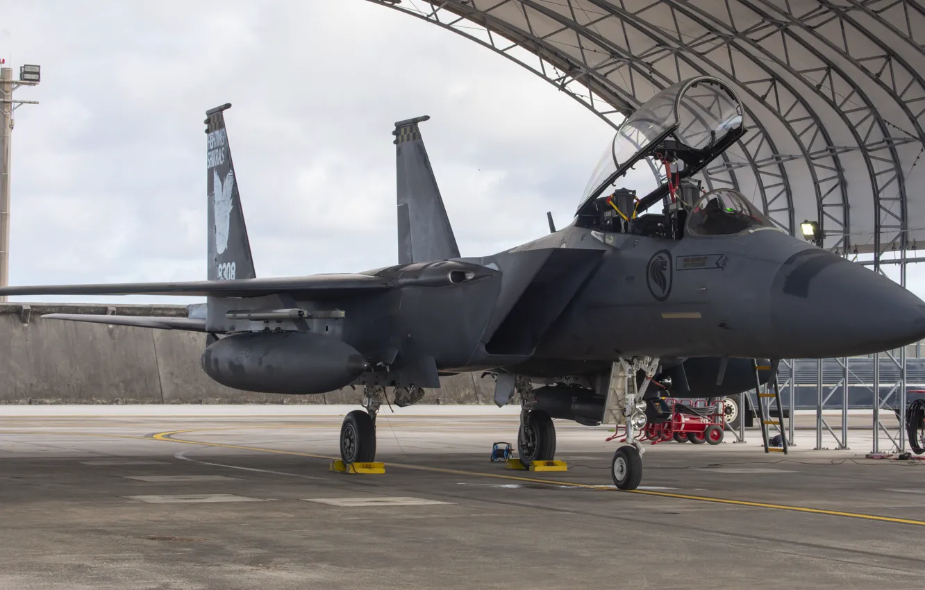 Фото обои Strike Eagle, McDonnell Douglas, ВВС Сингапура, F-15SG, RSAF, Republic of Singapore Air Force