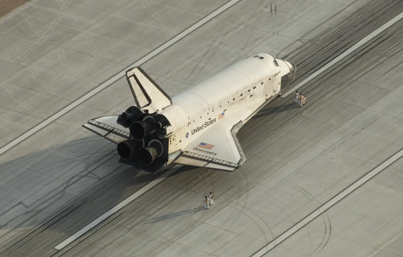Фото обои шаттл, Дискавери, космический, транспортный, многоразовый, авиабаза Ванденберг, корабль НАСА, Центр имени Кеннеди