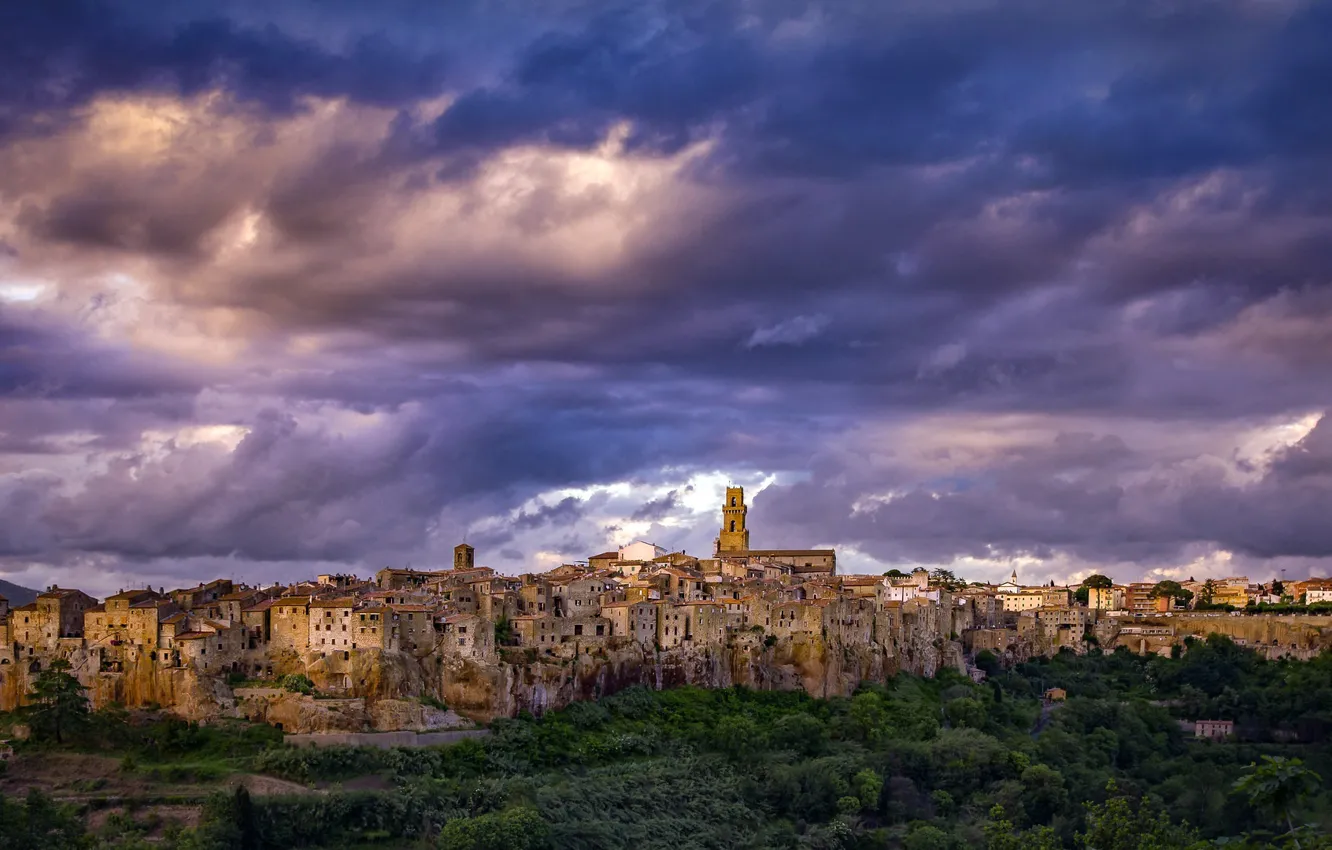 Фото обои Италия, Tuscany, Питильяно