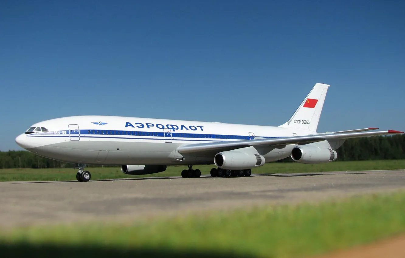 Фото обои Aeroflot, Aviatoin, the Soviet Union, il86, Ilyushin