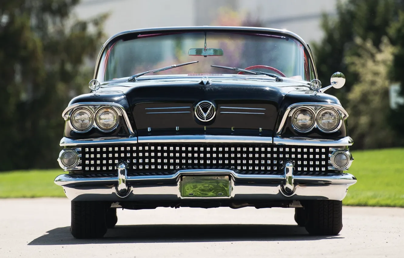 Фото обои Vintage, Convertible, Buick, 1958, Luxury