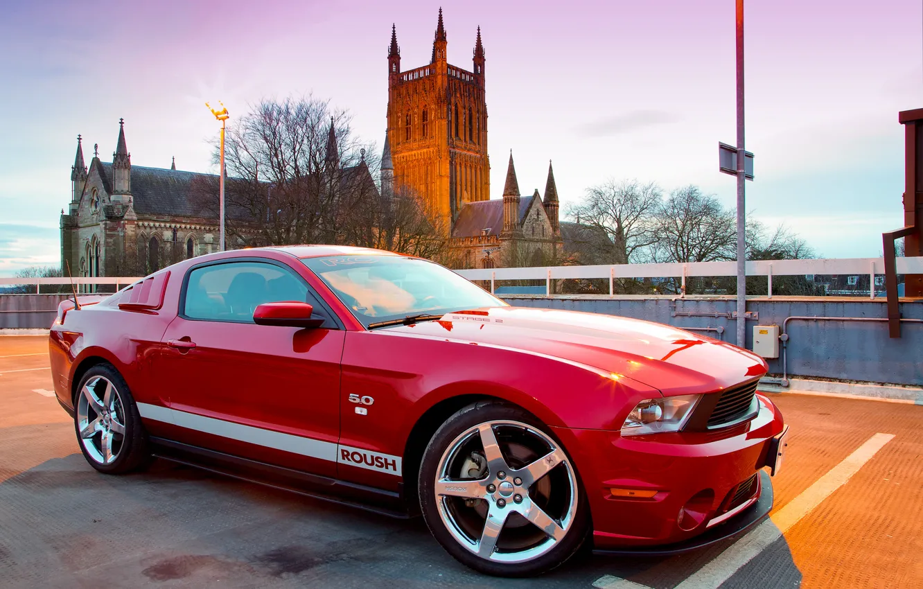 Фото обои Mustang, Ford, 2011, Roush, Stage