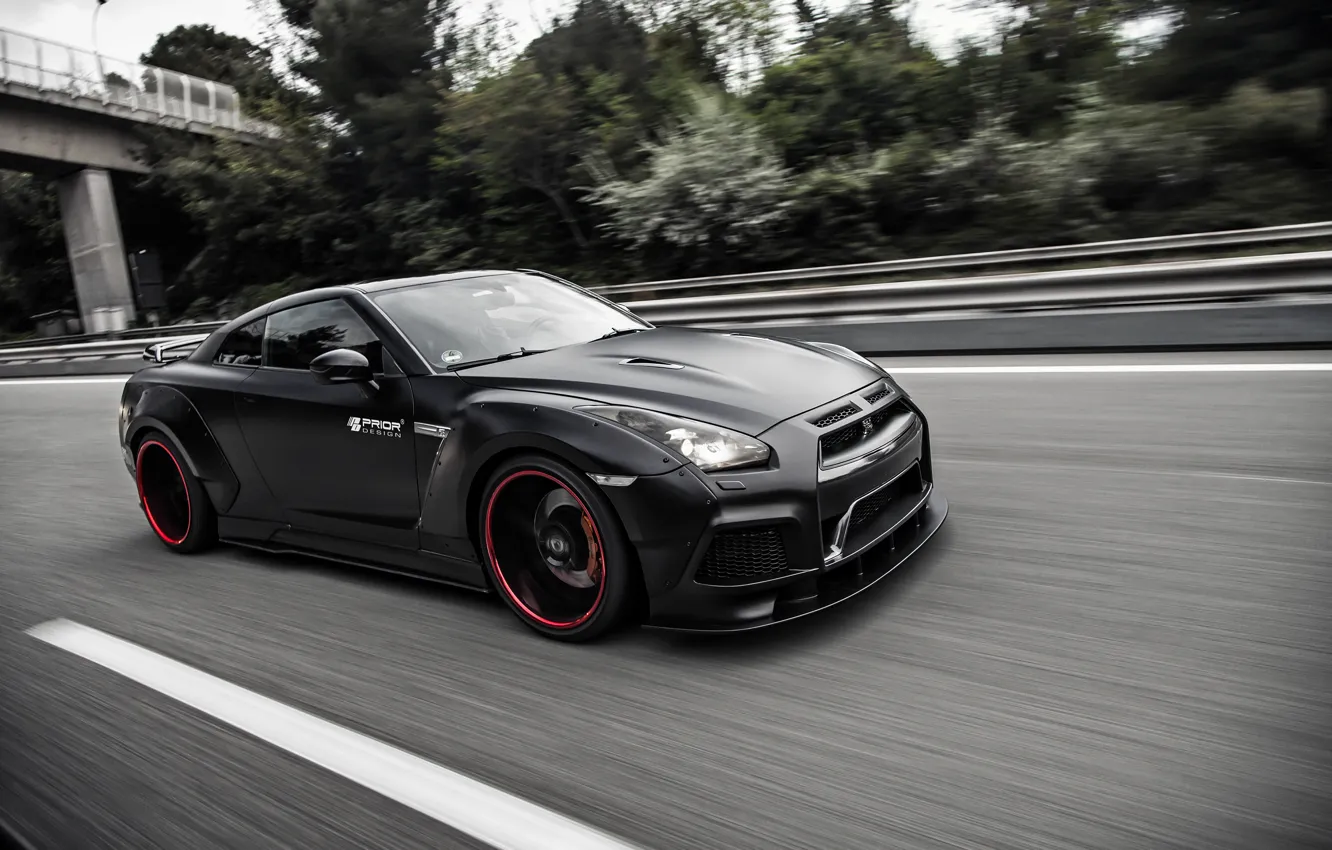 Фото обои Nissan, GT-R, ниссан, R35, Prior-Design, PD750