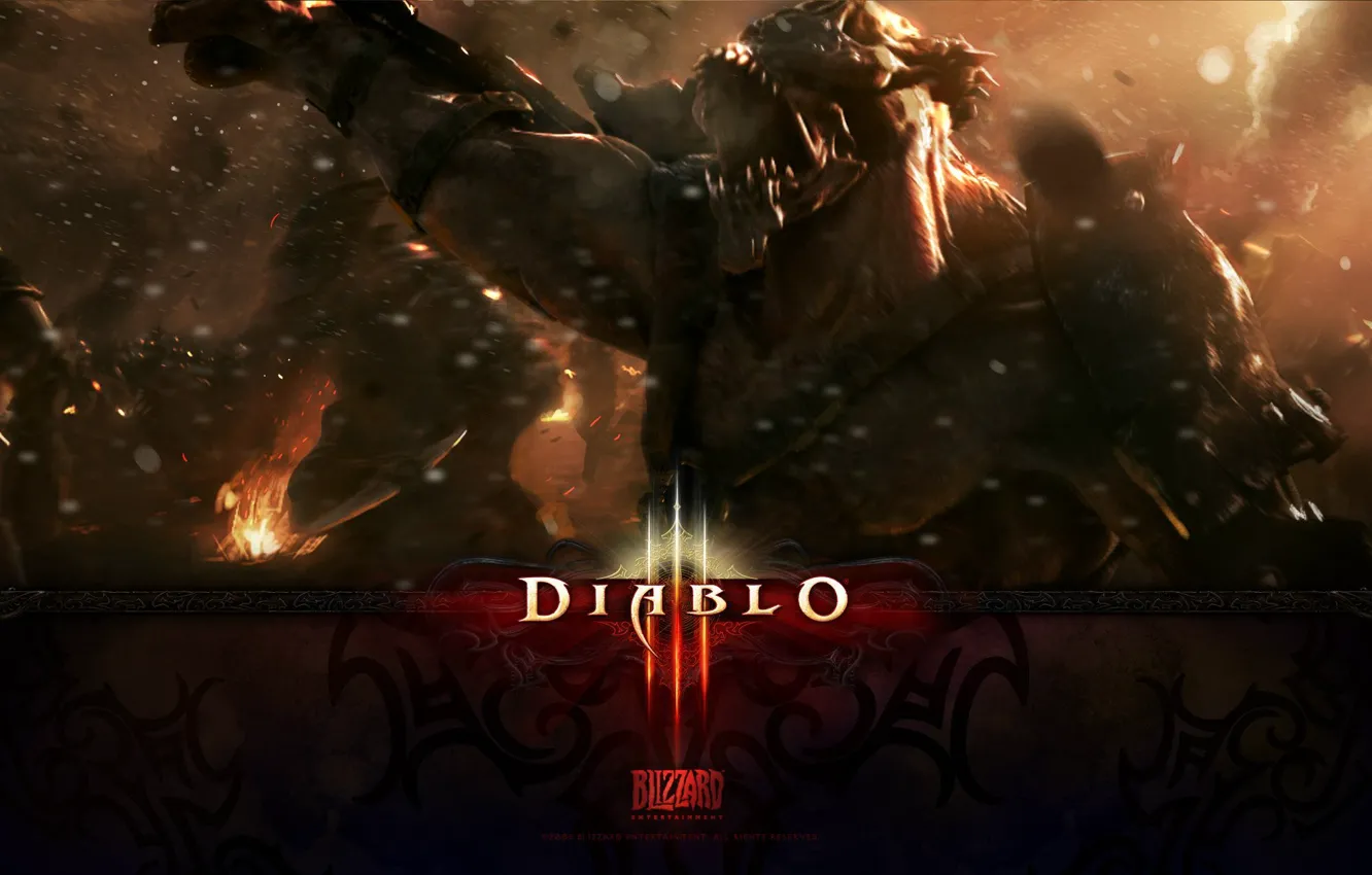 Фото обои game, blizzard, diablo, diablo 3