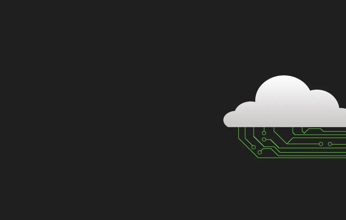 Фото обои минимализм, облако, minimalism, cloud, тёмный фон, dark background