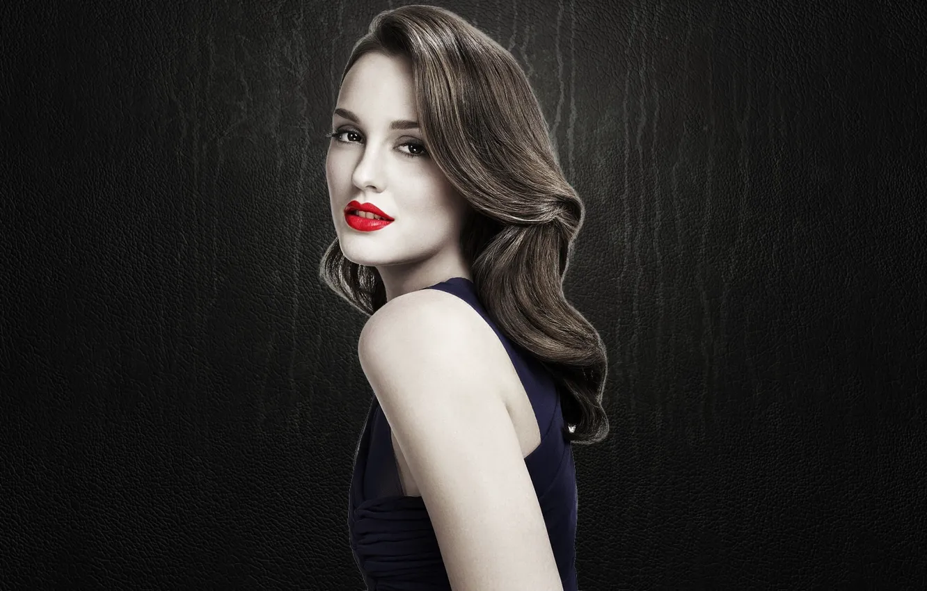 Фото обои актриса, певица, Leighton Meester, фотомодель, Gossip Girl