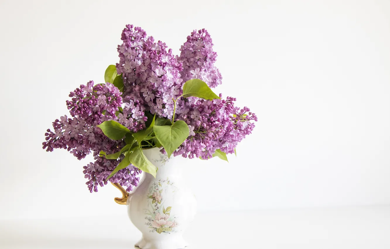 Фото обои цветы, сирень, Lilac, Styled