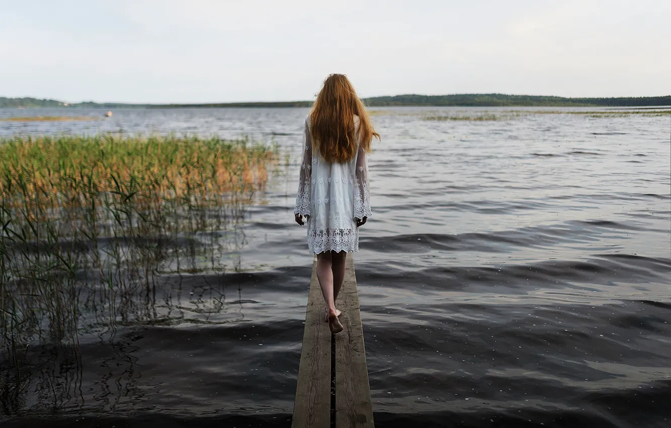 Фото обои вода, девушка, Aleks Five, Елизавета Мальфанова