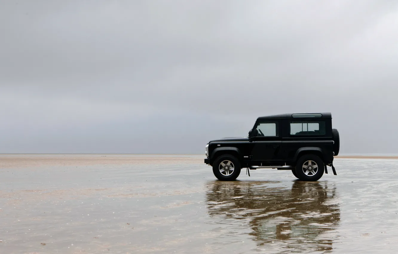 Фото обои 2008, отлив, Land Rover, Defender, SVX, 60th Anniversary Edition