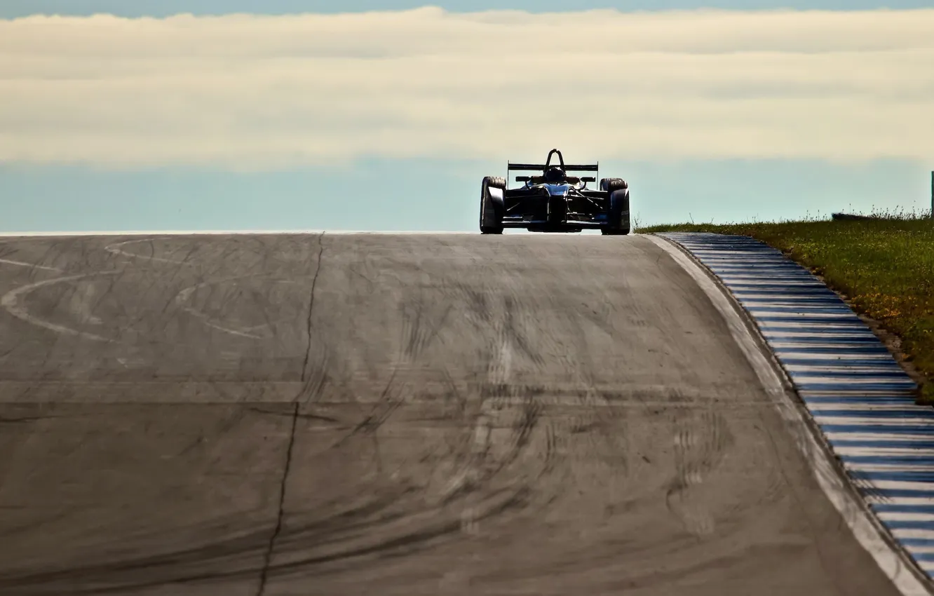 Фото обои гонка, спорт, motorsport, donington, Formula E