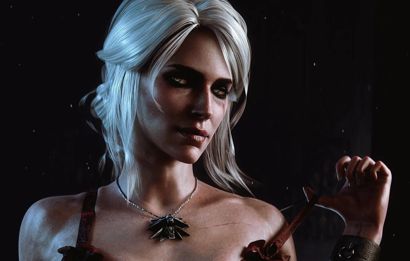 Фото обои The witcher, 3D Art, Ciri, HENTAI, Ero Art