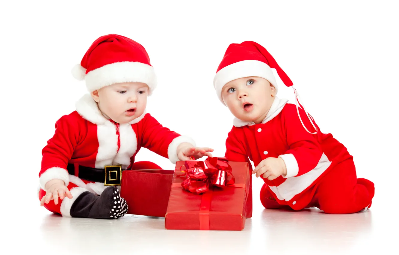 Фото обои дети, ребенок, Рождество, Новый год, christmas, new year, child, children