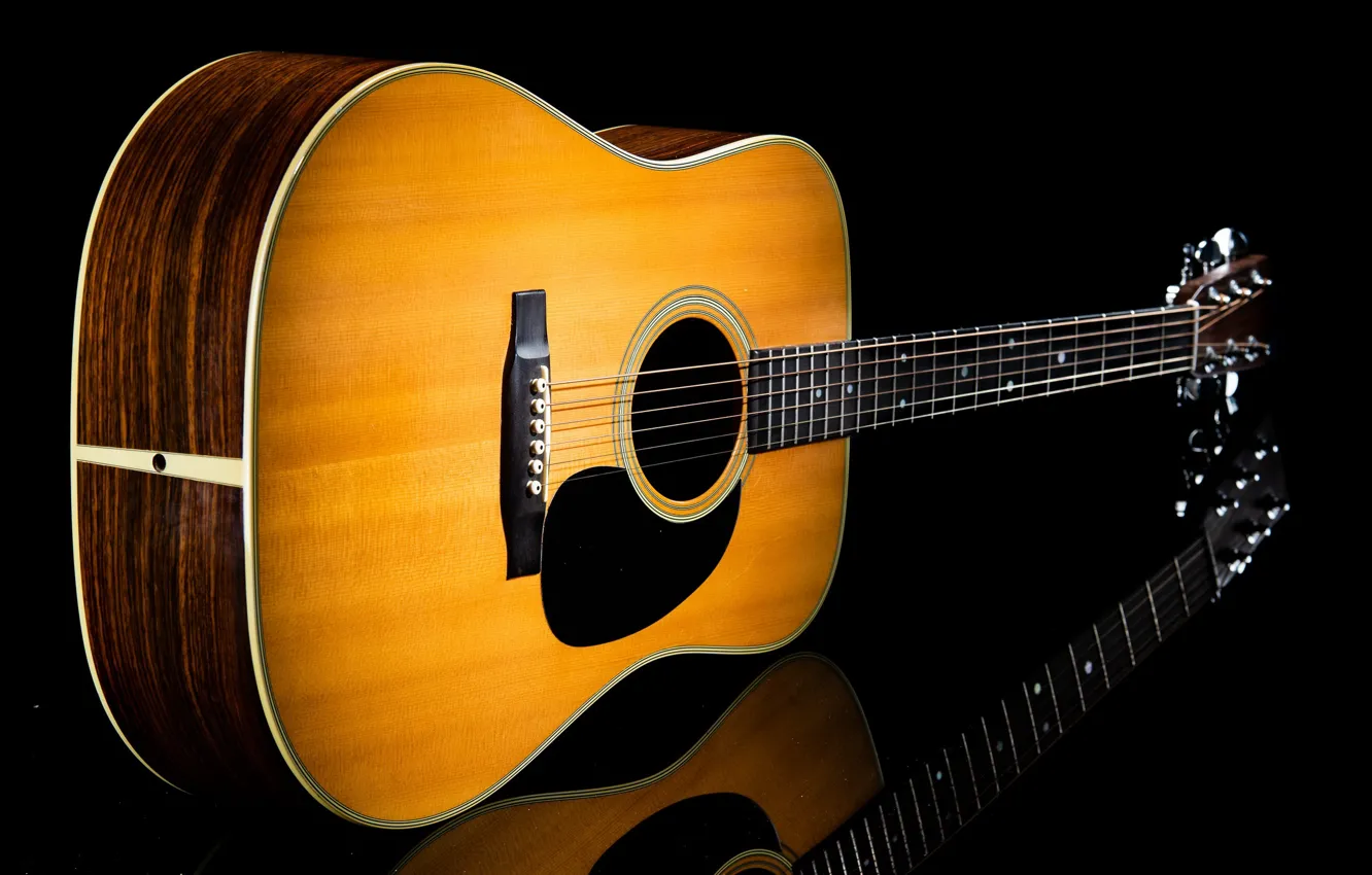 Фото обои музыка, гитара, инструмент