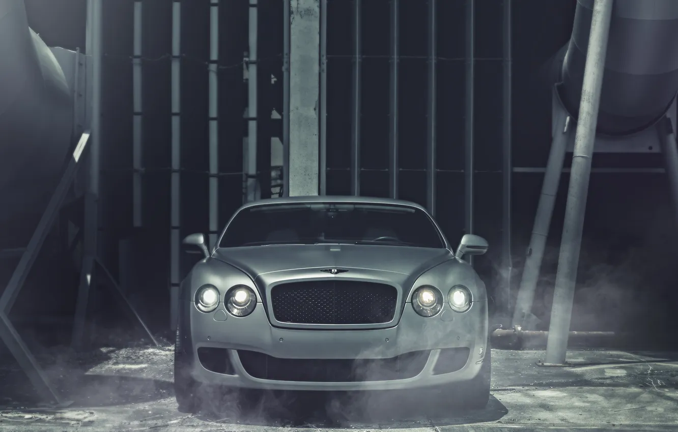 Фото обои Bentley, Continental, матовый, перед, front, бентли, Matte, континенталь