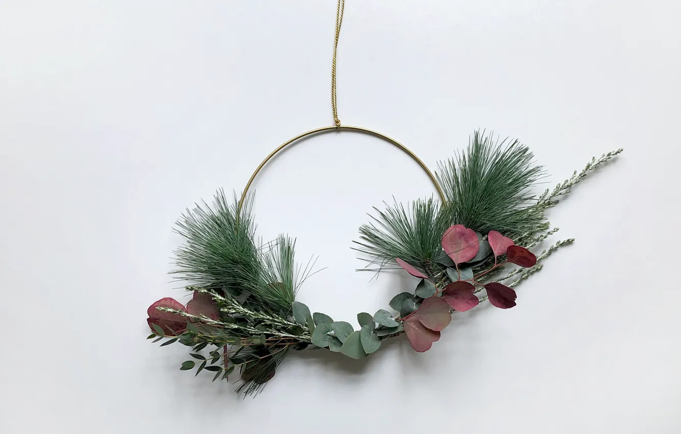 Фото обои Christmas, Branches, Decoration, Diana Schroder
