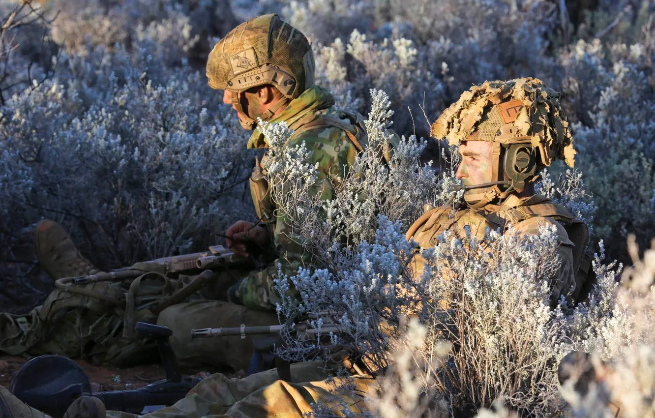 Фото обои оружие, солдаты, Australian Army