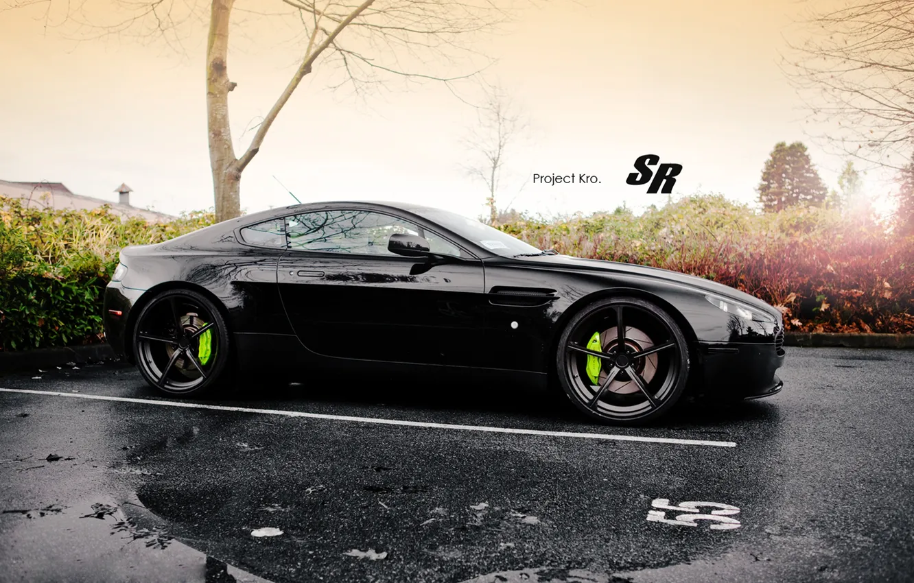 Фото обои Aston Martin, Vantage, астон мартин, 2012, SR Auto Group, Kro