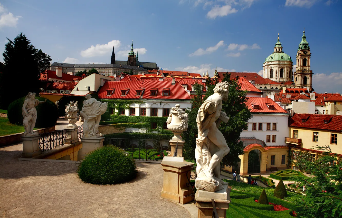 Фото обои город, Прага, Чехия