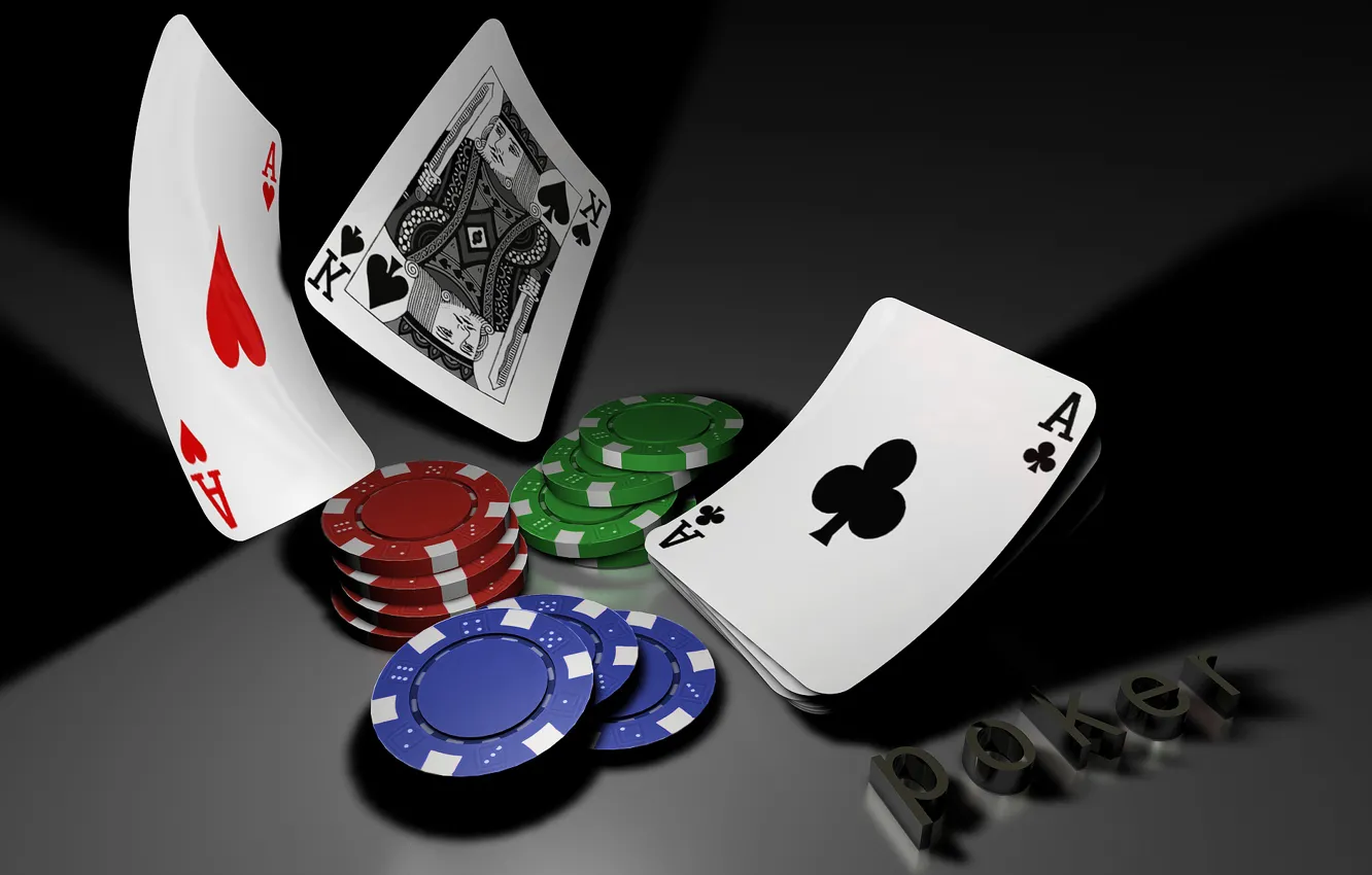 Фото обои карты, покер, казино