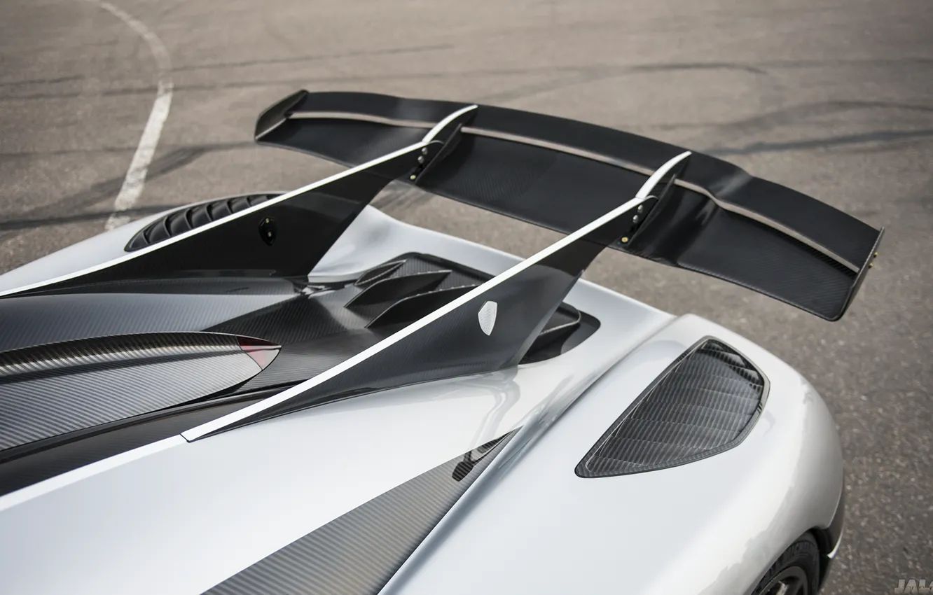 Фото обои Koenigsegg, Spoiler, Кёнигсегг, One:1, Megacar, Антикрыло