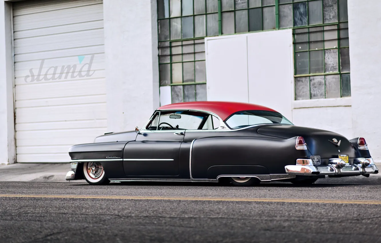 Фото обои Cadillac, Old, Vintage, Custom, Deville