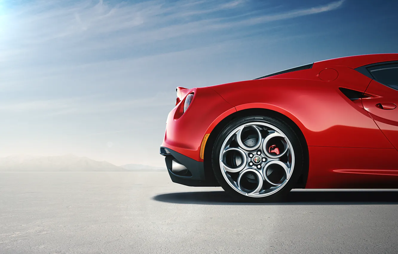 Фото обои Alfa Romeo, диски, auto