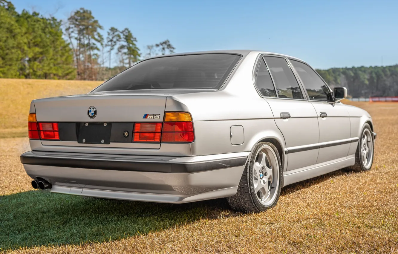 Фото обои BMW, E34, 5-Series, M5